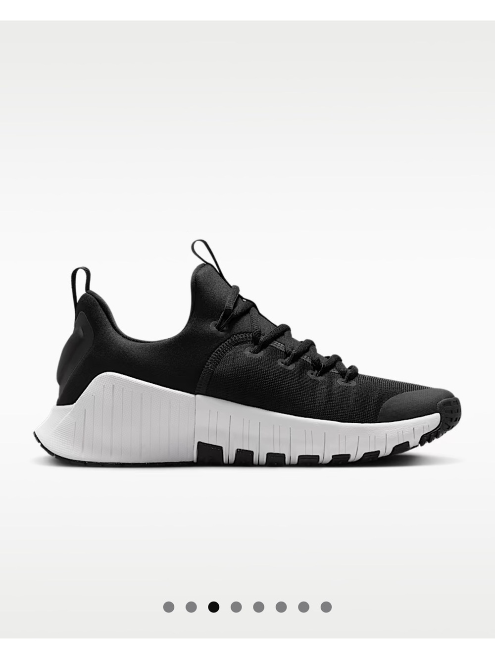 Nike Women’s Free Metcon 6 Black &  White, Size 11, EUC LIKE NEW - Picture 13 of 16